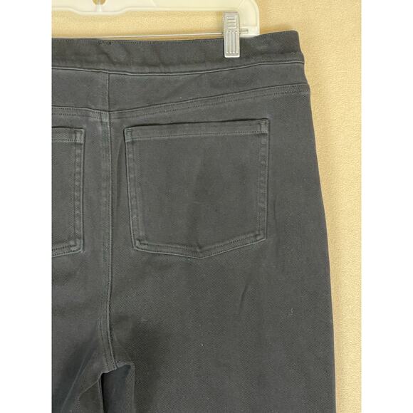 Spanx Pants Womens 1X Black Jean-Ish Ankle Leggings High Rise Stretch Pull On - Picture 8 of 13
